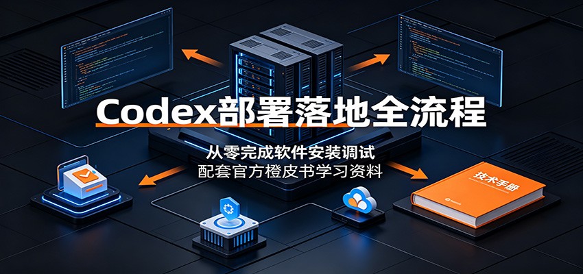 Codex部署落地全流程:从零完成软件安装调试,配套官方橙皮书学习资料-小创项目网