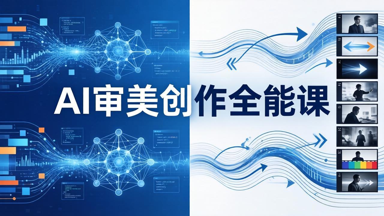 AI审美创作全能课：MJ+Seedance+模型训练+影视分镜+编剧，一站式掌握AI艺术创作-小创项目网
