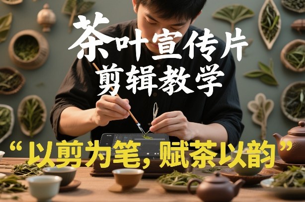茶叶宣传片剪辑教学，以剪为笔，赋茶以韵，新手也能拍出高级感-小创项目网