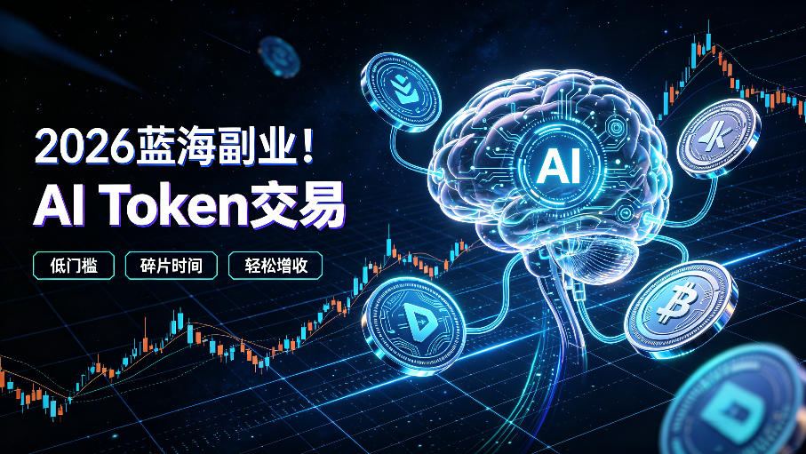 2026全新风口副业｜AI智能Token交易，空闲时间轻松 賺 收益，无需全天盯盘【揭秘】-小创项目网
