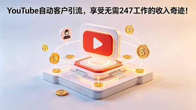 YouTube 自动客户引流，享受无需 247 工作的收入奇迹！【原创双语字幕】-小创项目网