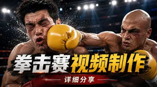 电影级拳击赛怎么做？AI重拳对决视频完整制作流程｜详细分享-小创项目网