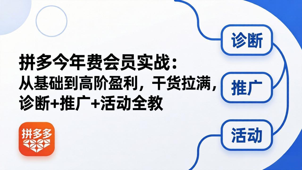 拼多多年费会员实战(更新26年5月11-小创项目网