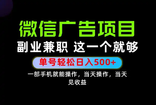 错过就亏大了！一部手机也能轻松日入500+，每天十几分钟就够了，长期稳定可做的手机副业!【揭秘】-小创项目网