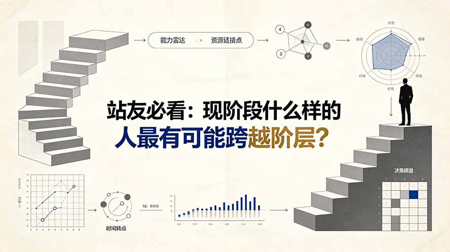 付费文章：站友必看：现阶段什么样的人最有可能跨越阶层?-小创项目网