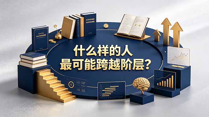 付费文章：什么样的人最可能跨越阶层？具备这五种特质，普通人也能顺利跨越阶层-小创项目网