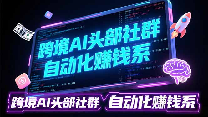 跨境AI头部社群前沿精选：聚焦可落地的AI实战经验，快速构建你的自动化赚钱系-小创项目网