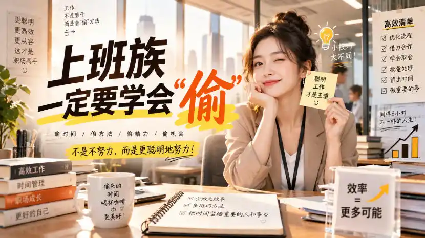 某社群精选付费文：上班族一定要学会“偷“-小创项目网