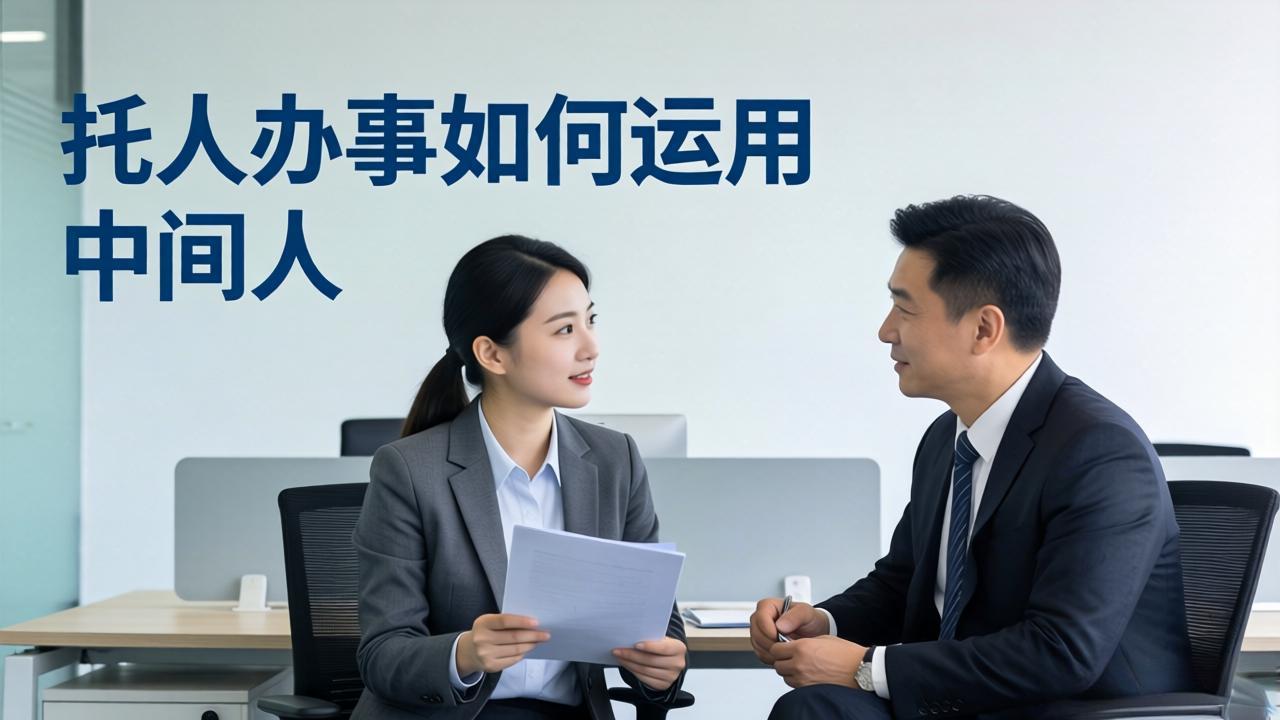 付费文章：托人办事如何运用中间人？-小创项目网