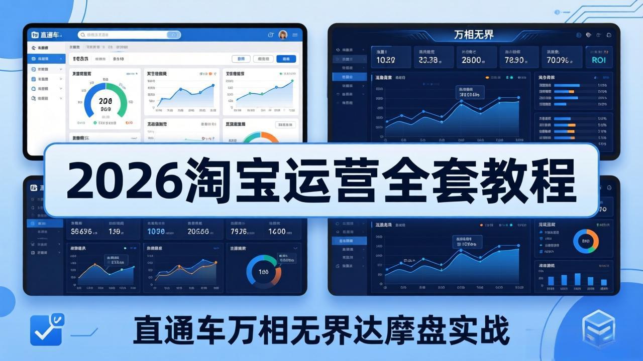 2026淘宝运营全套教程(更新7月-小创项目网