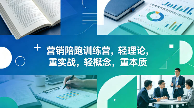 老A营销陪跑训练营，轻理论，重实战，轻概念，重本质(更新2026年6月)-小创项目网