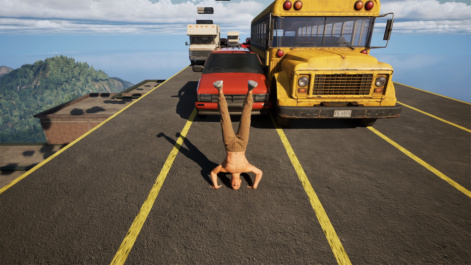 手倒立汉克/Handstand Hank