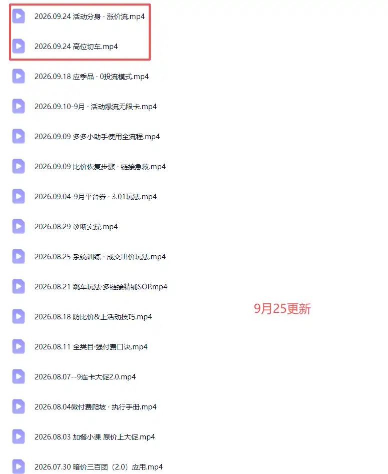 拼多多实战特训营(更新0926-小创项目网