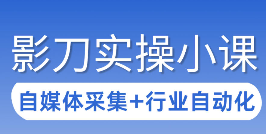 3天攻克影刀RPA：自媒体数据采集+行业自动化全流程-小创项目网